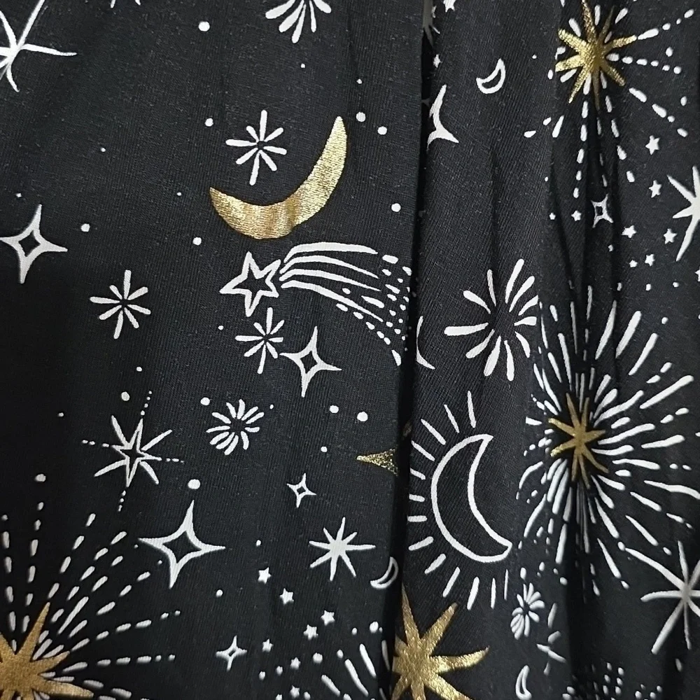 NWT PLAY by Little Sleepies Girl's Twirl  Dress Celebration Stars‎ Bamboo Sz 5